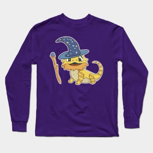 The Wizard Lizard (Bearded Dragon) Long Sleeve T-Shirt